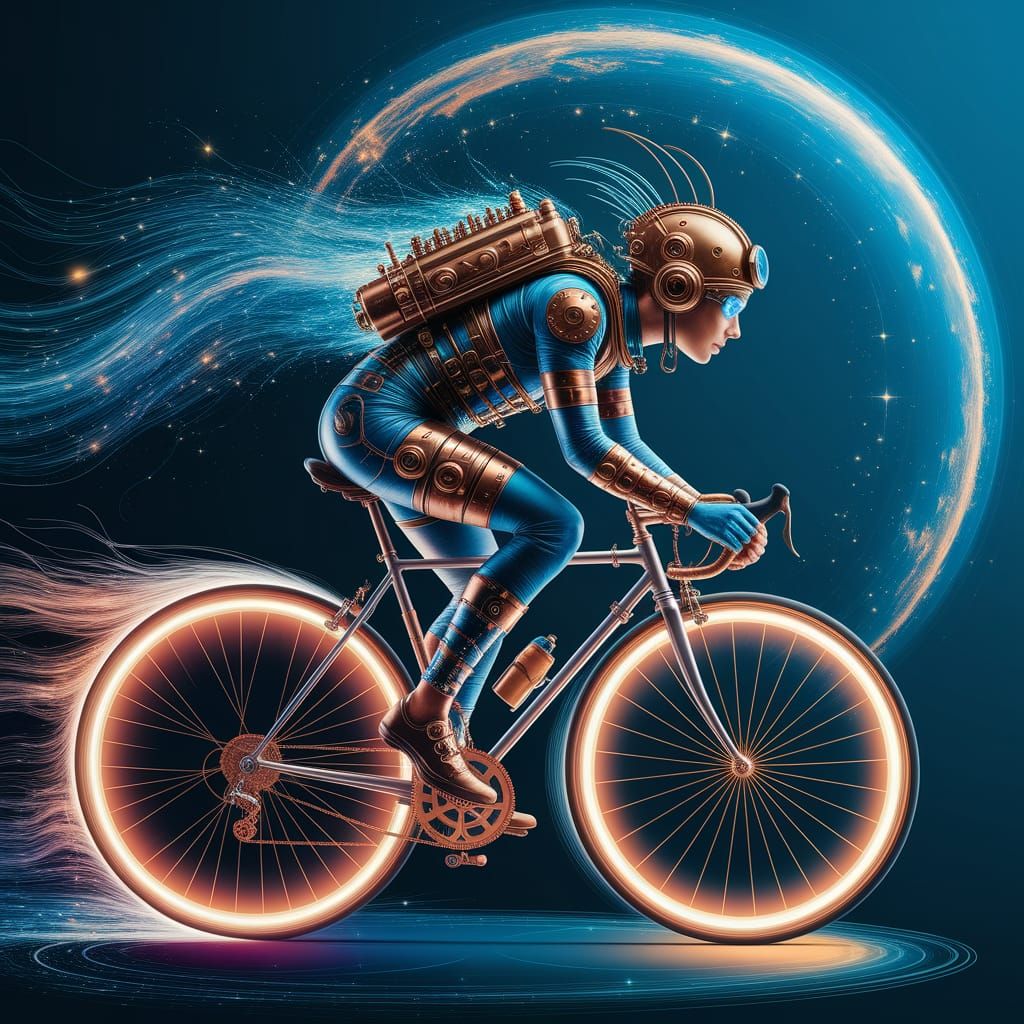 Cyclist  by @BeatrixH