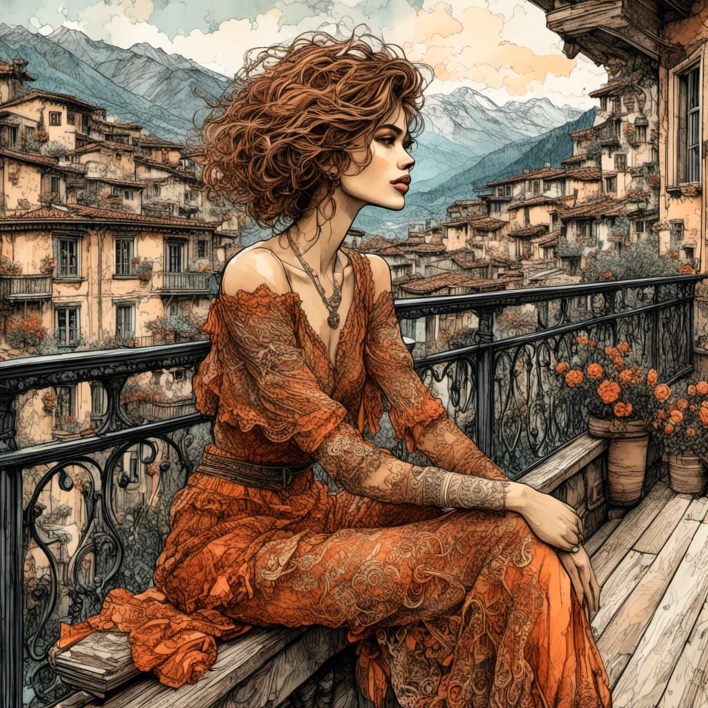 <lora:Art Ink Drawing:1.0> 