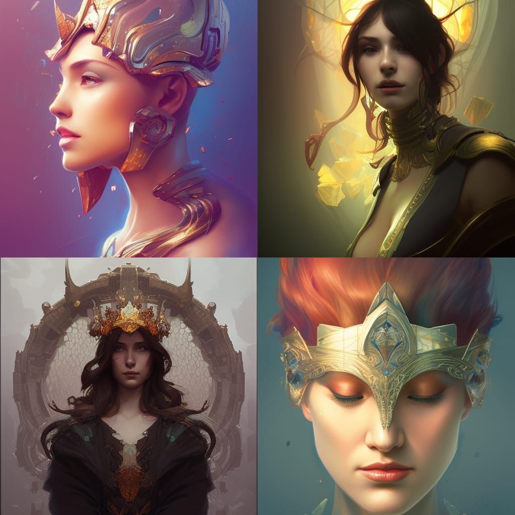 Queens - AI Generated Artwork - NightCafe Creator