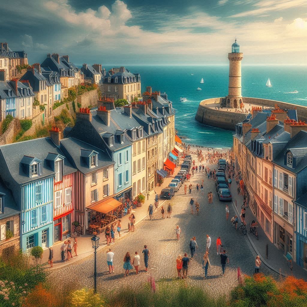 French Coastal Town
