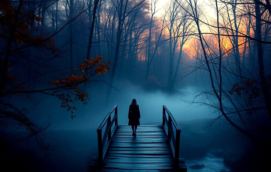 Into Evening Mist  by @mathy_art_girl_305