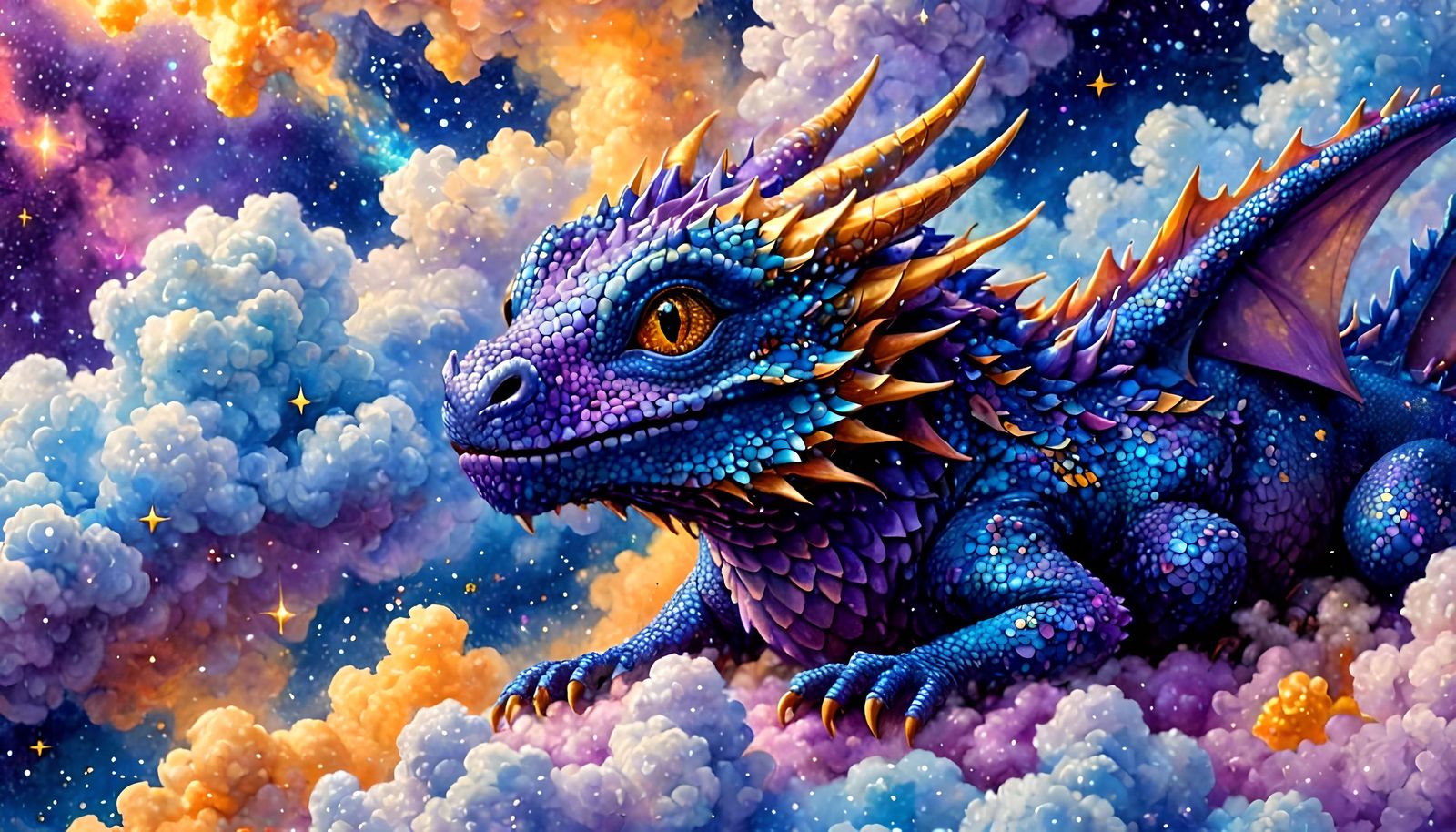 Baby Puff the Magic Dragon  by @lawrencelot