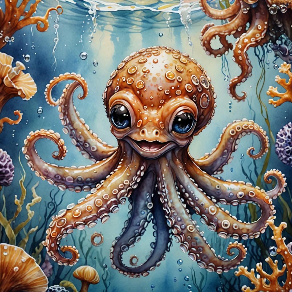 An octopus