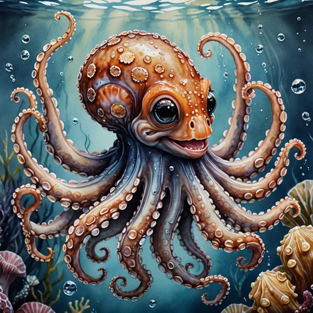 An octopus