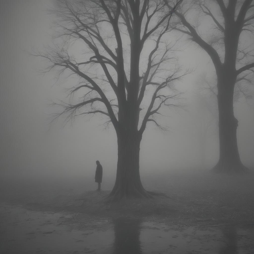 Eerie, contemplative.
