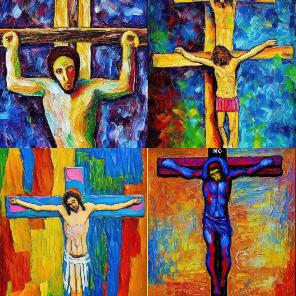Crucified Ellen DeGeneres