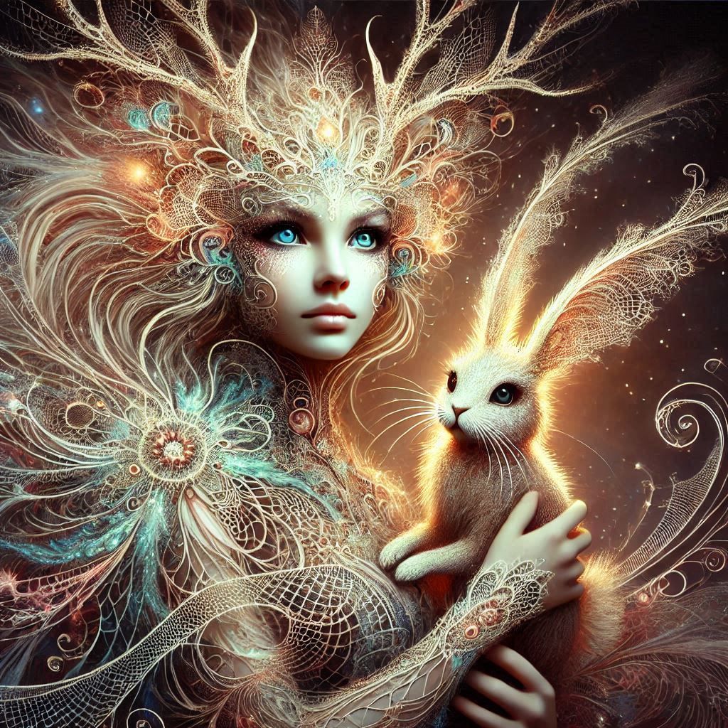 Antlers And Bunny....