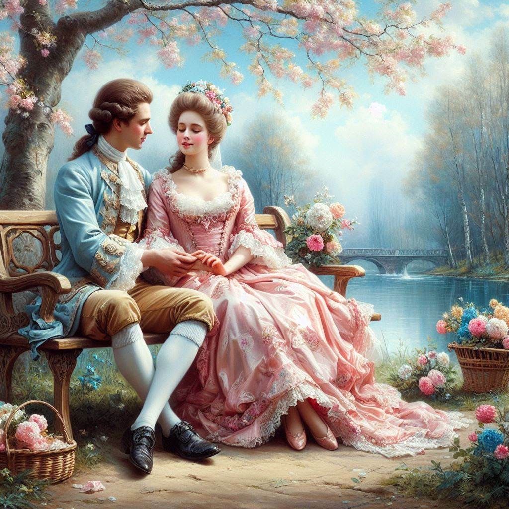 Rococo Era Couple