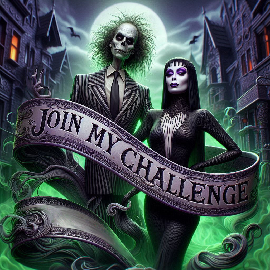 🎯 challenge invitation "Halloween is the way of life" - 6 s...