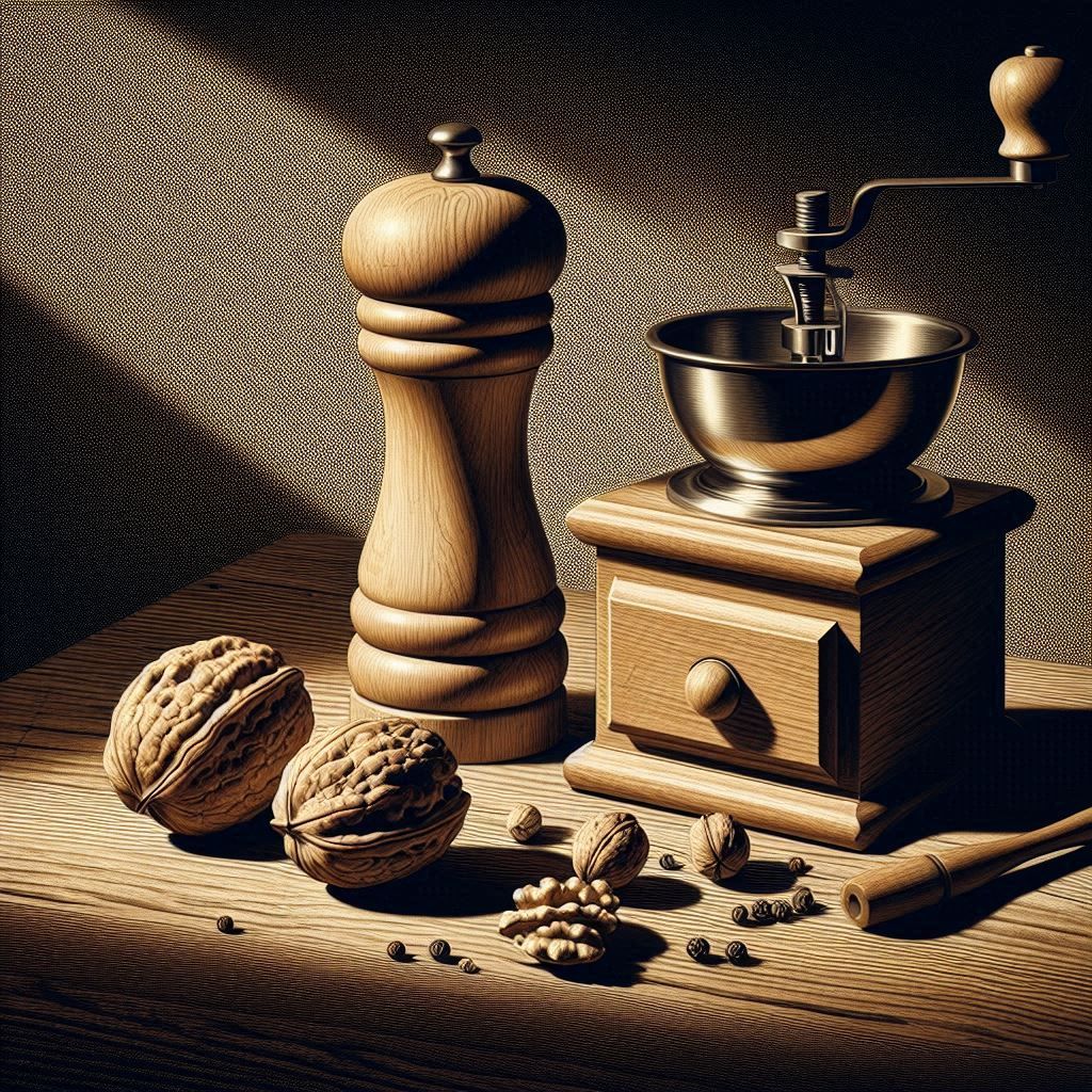 Still life with walnuts