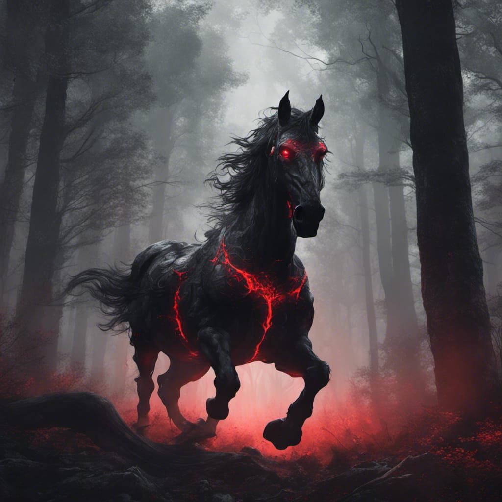 Curse of Strahd's Steed - AI Generated Artwork - NightCafe Creator