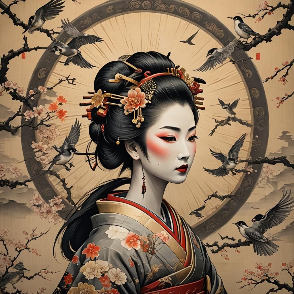 Oriental Love - AI Generated Artwork - NightCafe Creator