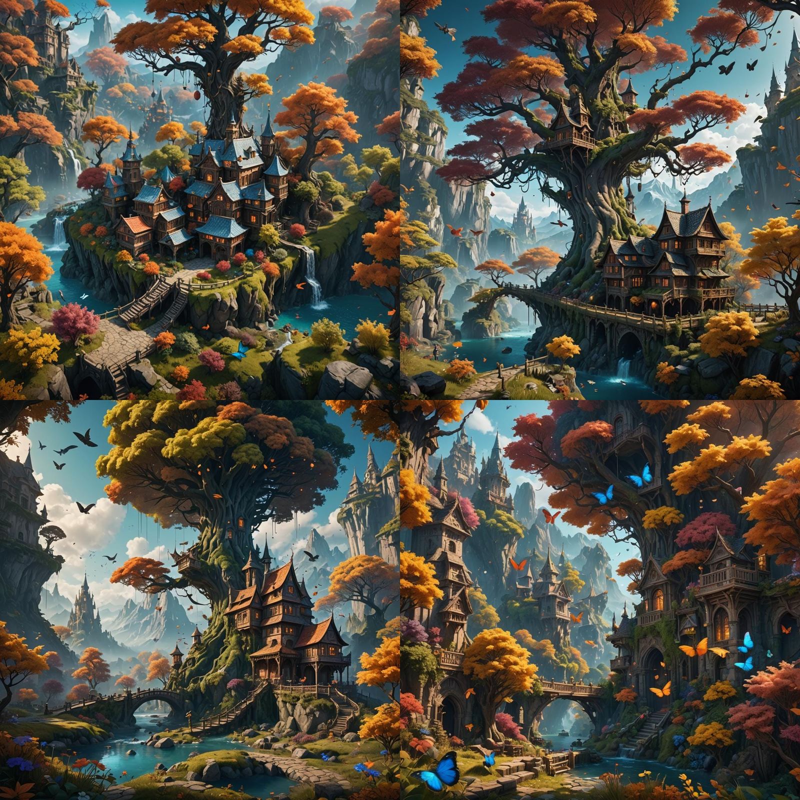 Fantastical Matte Painting in Unreal Engine 5