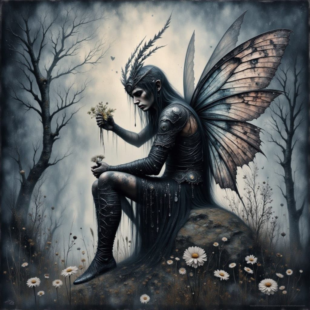 <lora:Intricate Intensity:1.0> <lora:Mystic Intensity:1.0> <lora:Abyss:1.0> <lora:Shadow whimsy:1.0> smoky gothic watercolor painting with l...