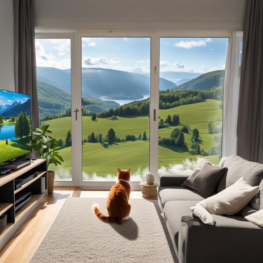 Room with a view – AI Generated Artwork – NightCafe Creator
