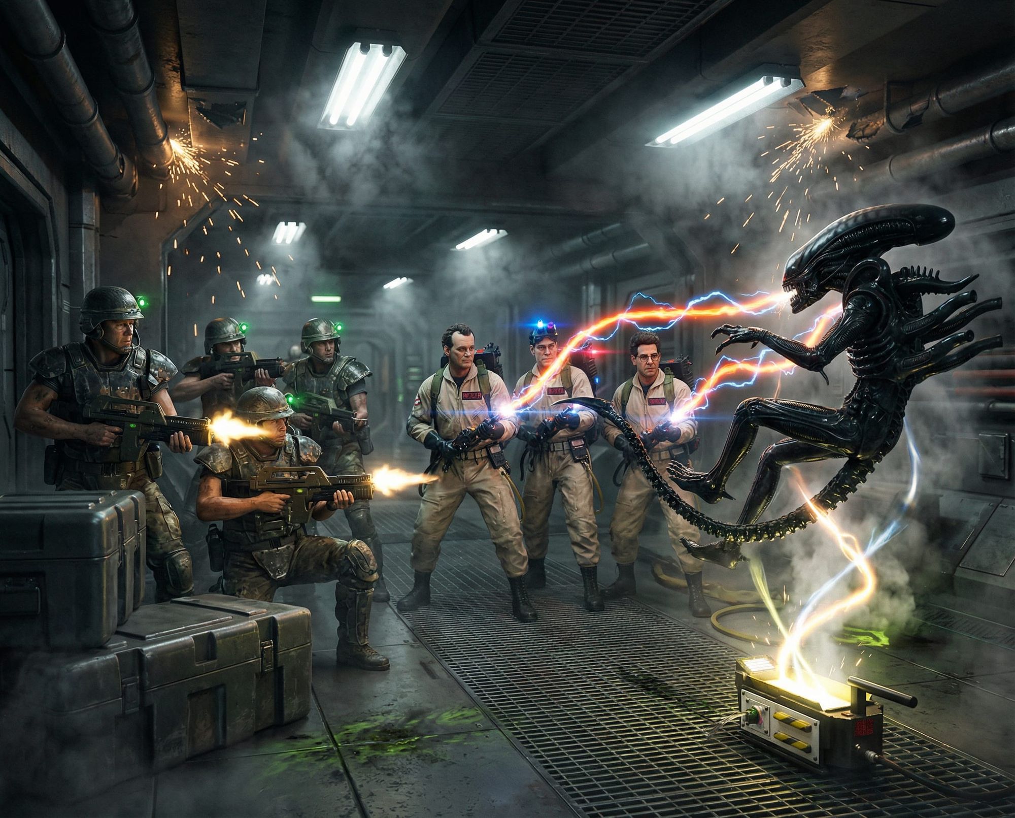 Aliens + Ghostbusters 