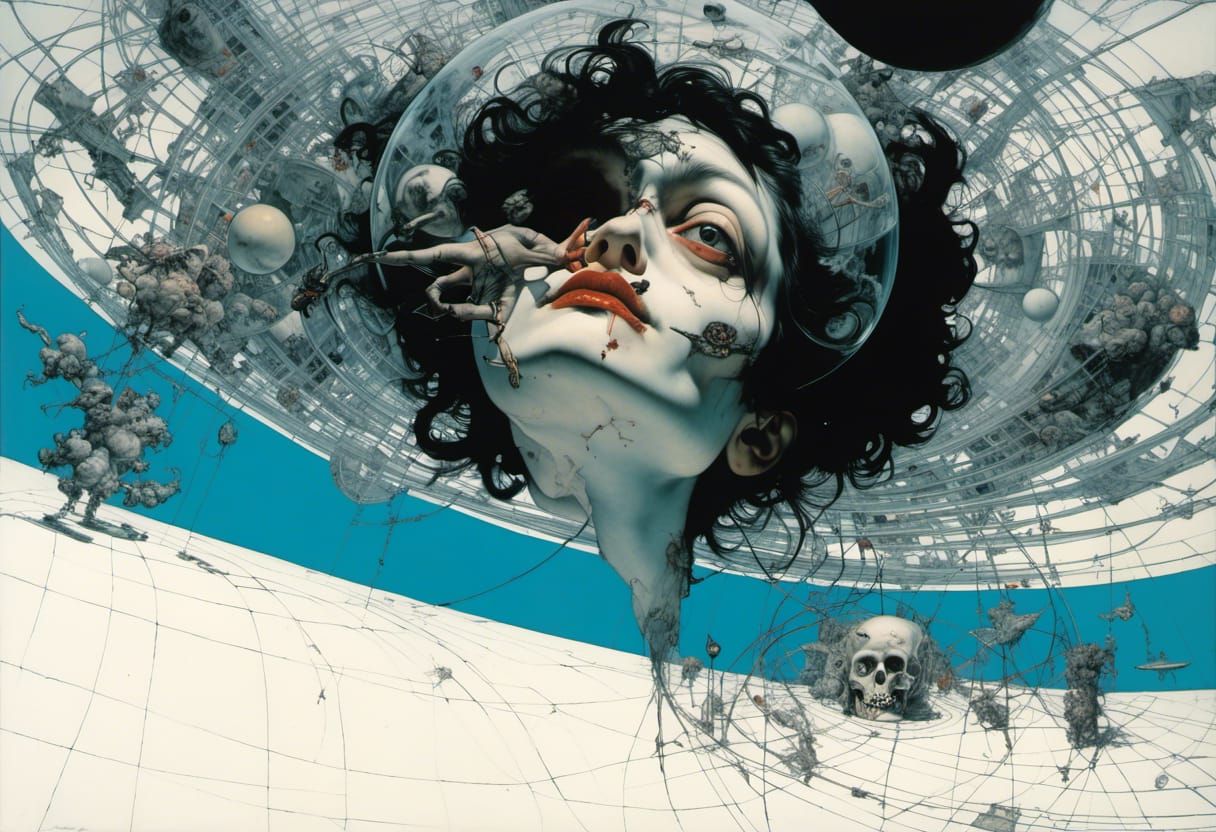 AI Generated Image of a Hurricane