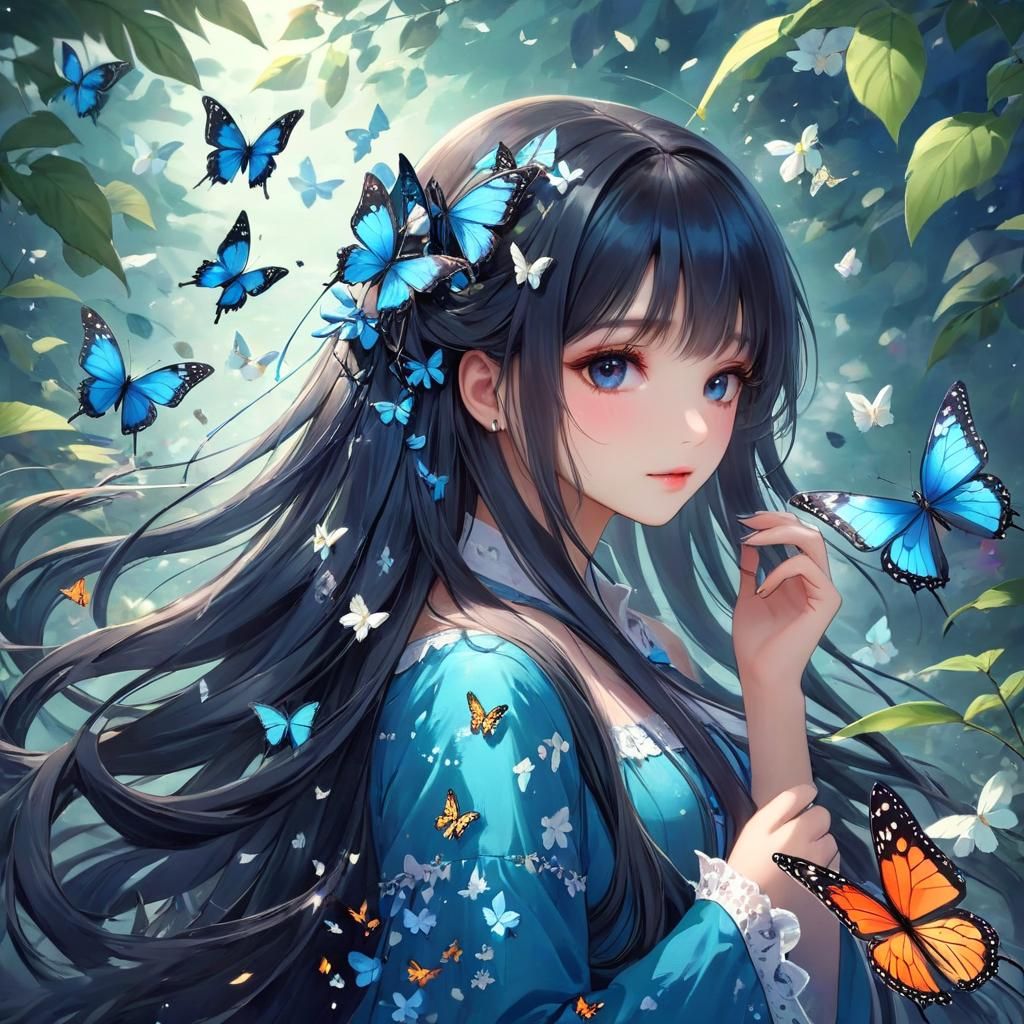 Butterflies  by @FennexFox