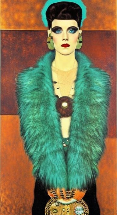 Rebel fashion girl