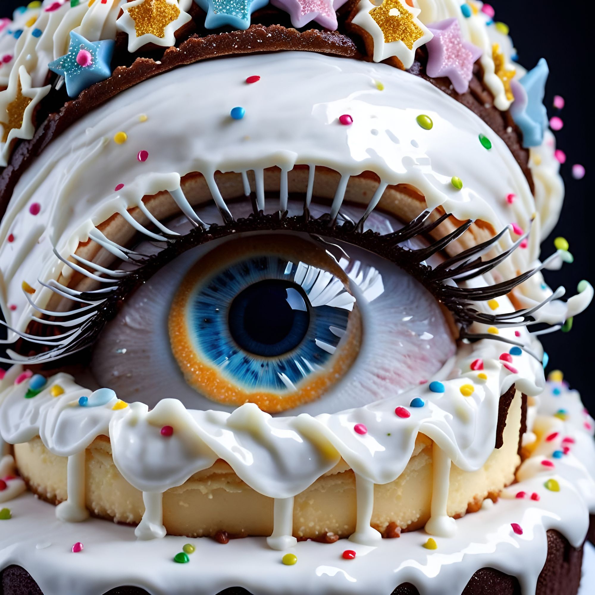 Eye Model Cake | Susan's Homeschool Blog