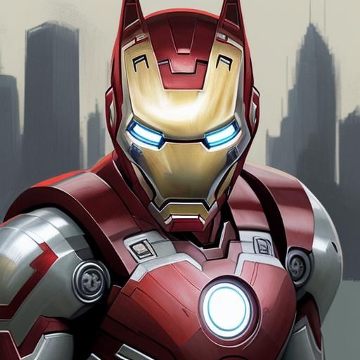 Iron Man - AI Generated Artwork - NightCafe Creator