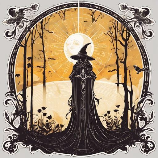 The witch of the sunset