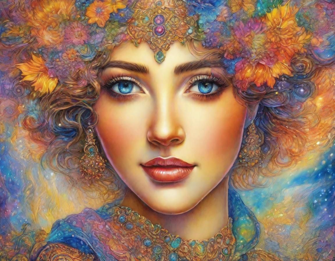 Opulent portrait