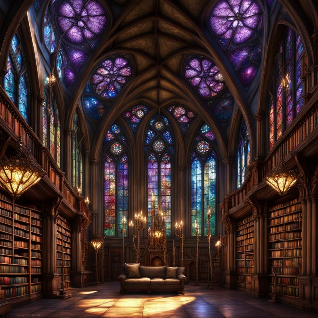 Gothic Library Building