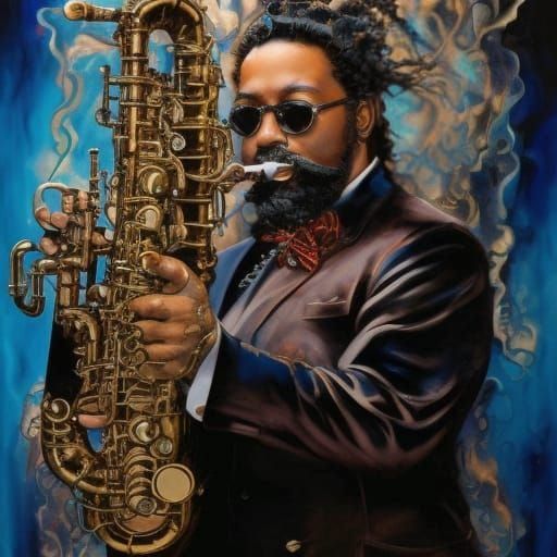 Saxophone 🎷 Jazz musician