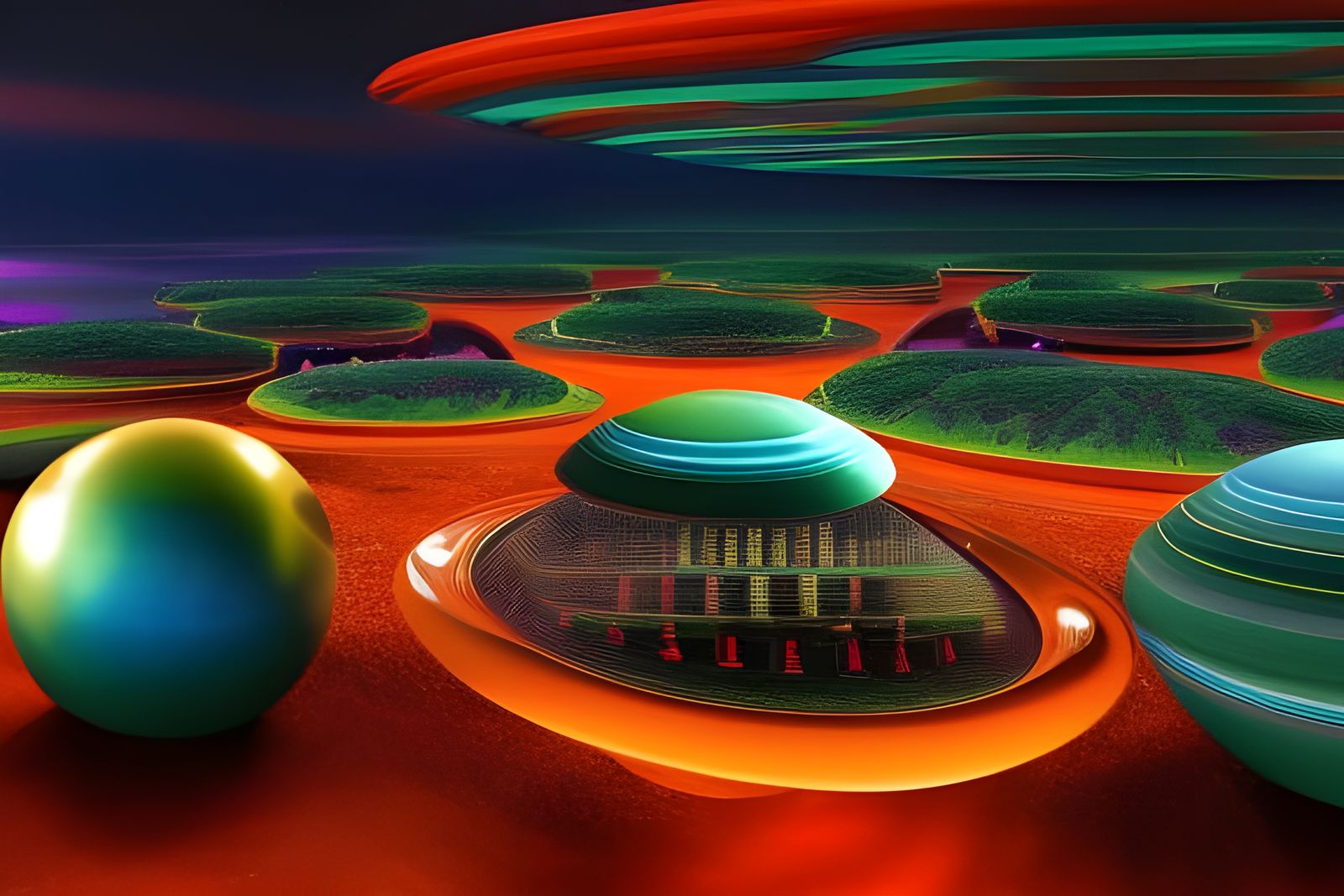 Alien landscape