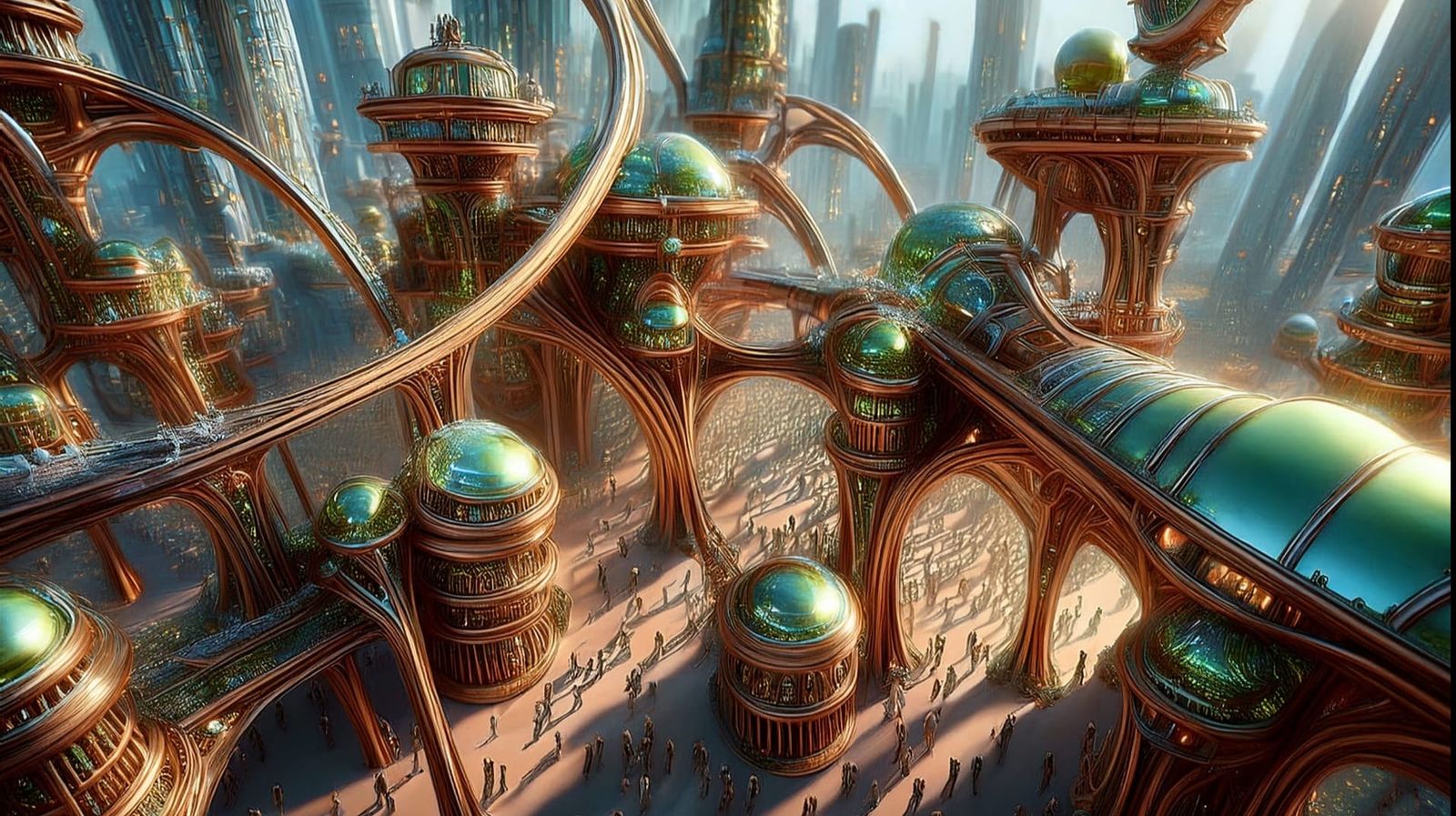 Just a mechanical city