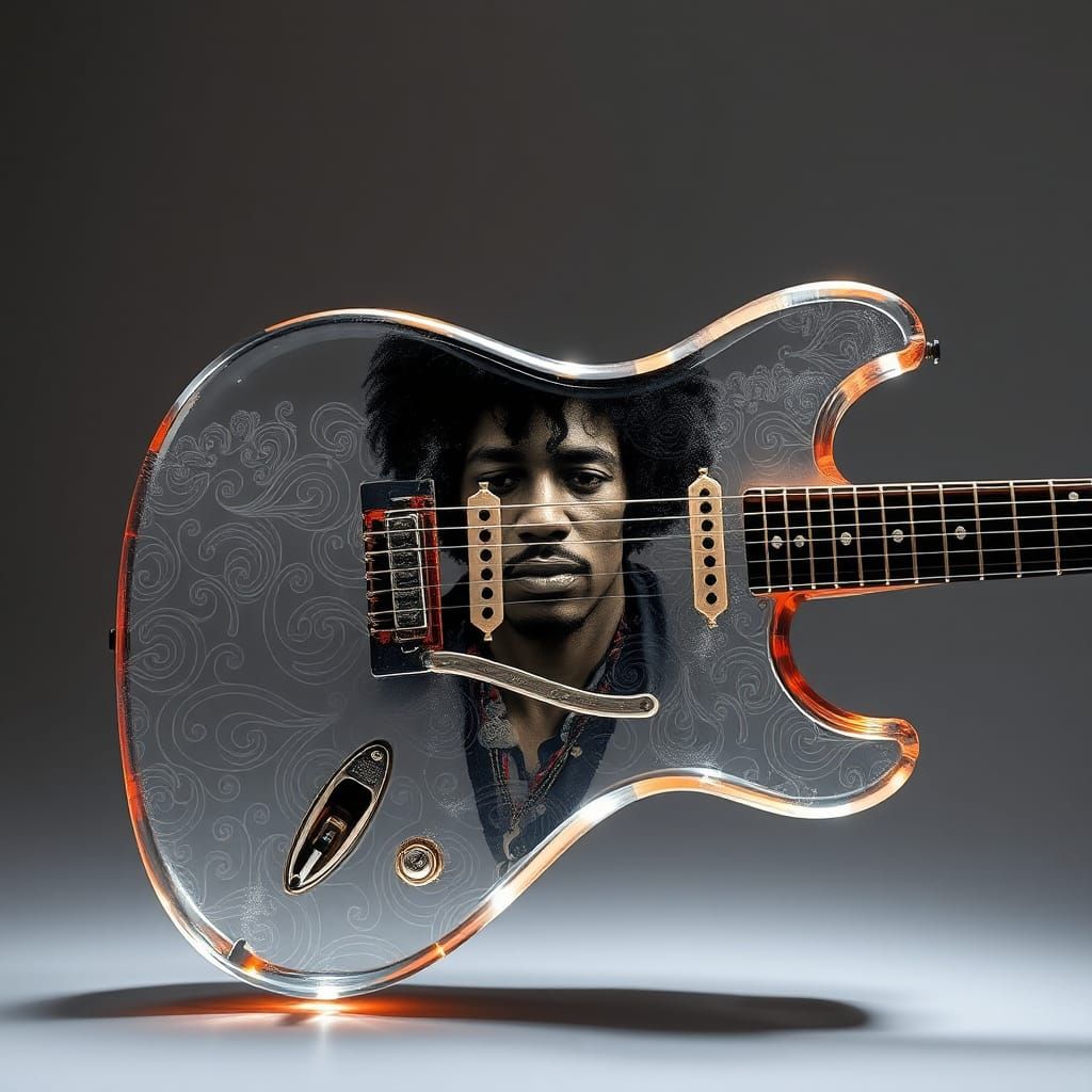 Jimi Hendrix  by @Original_Fopo