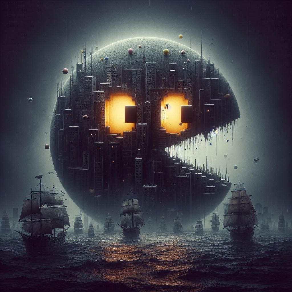 Sailing pacman