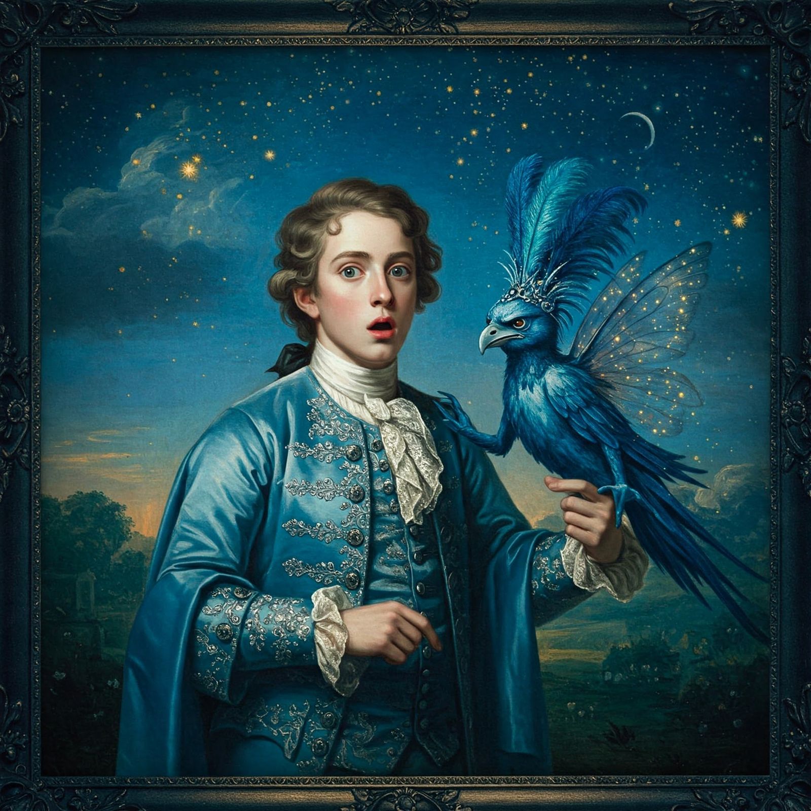 Blue Boy in the Wrong World