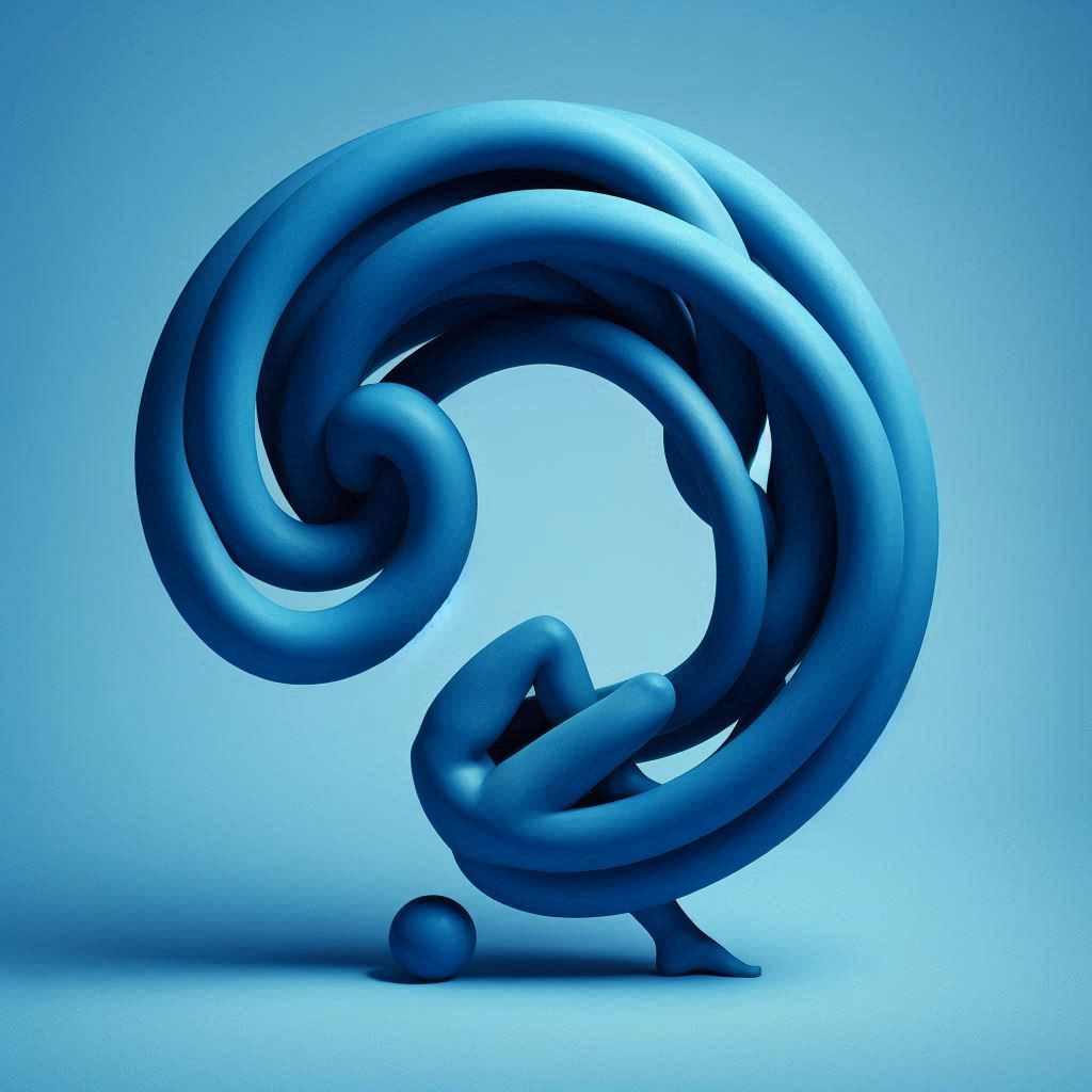 Don't try to understand. Just feel the blue. Breathe.