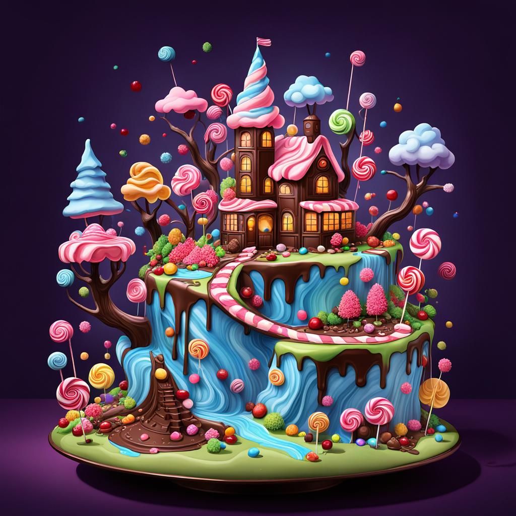 Candyland  by @Skyangel