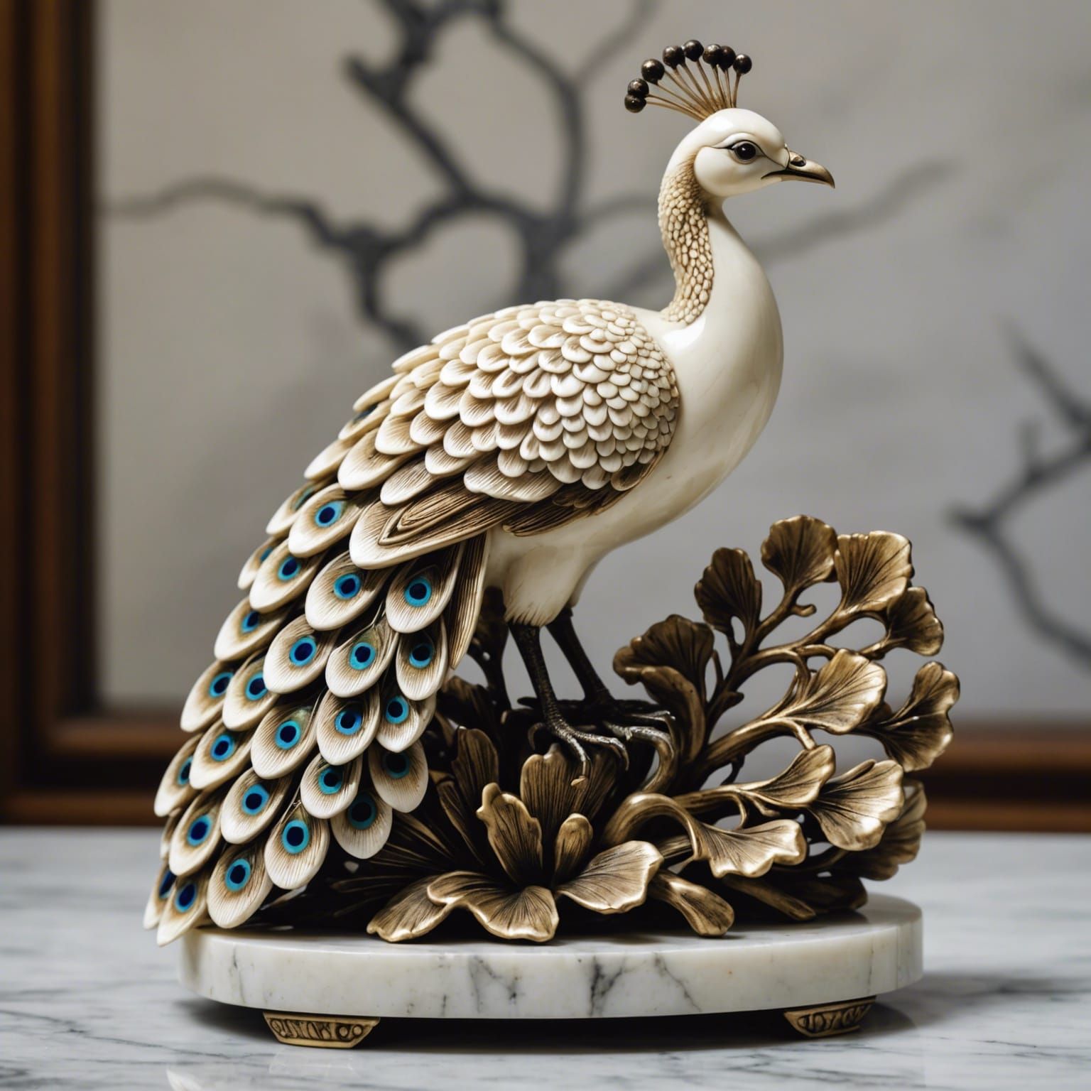 Ivory Peacock