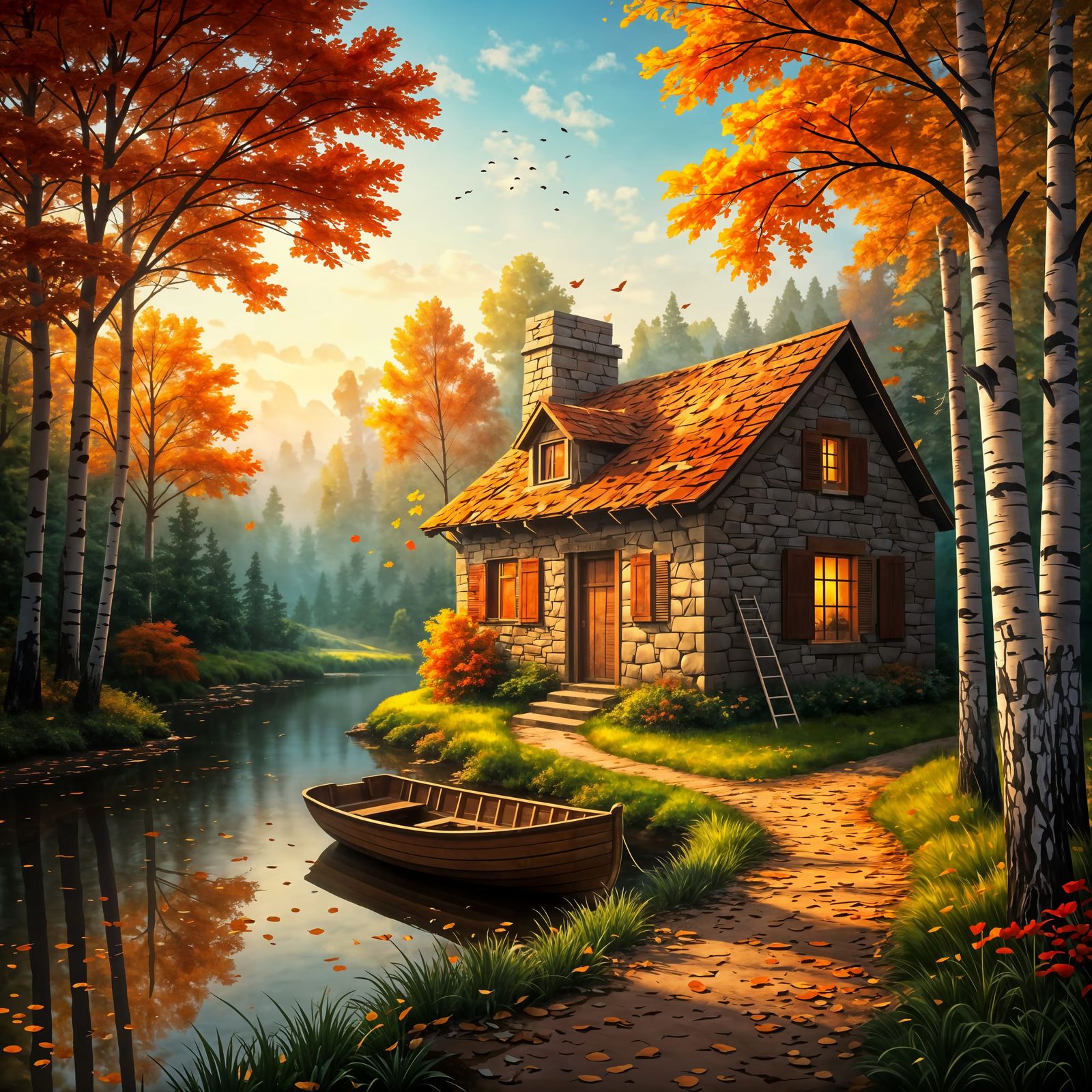 By the river   by @Zanne