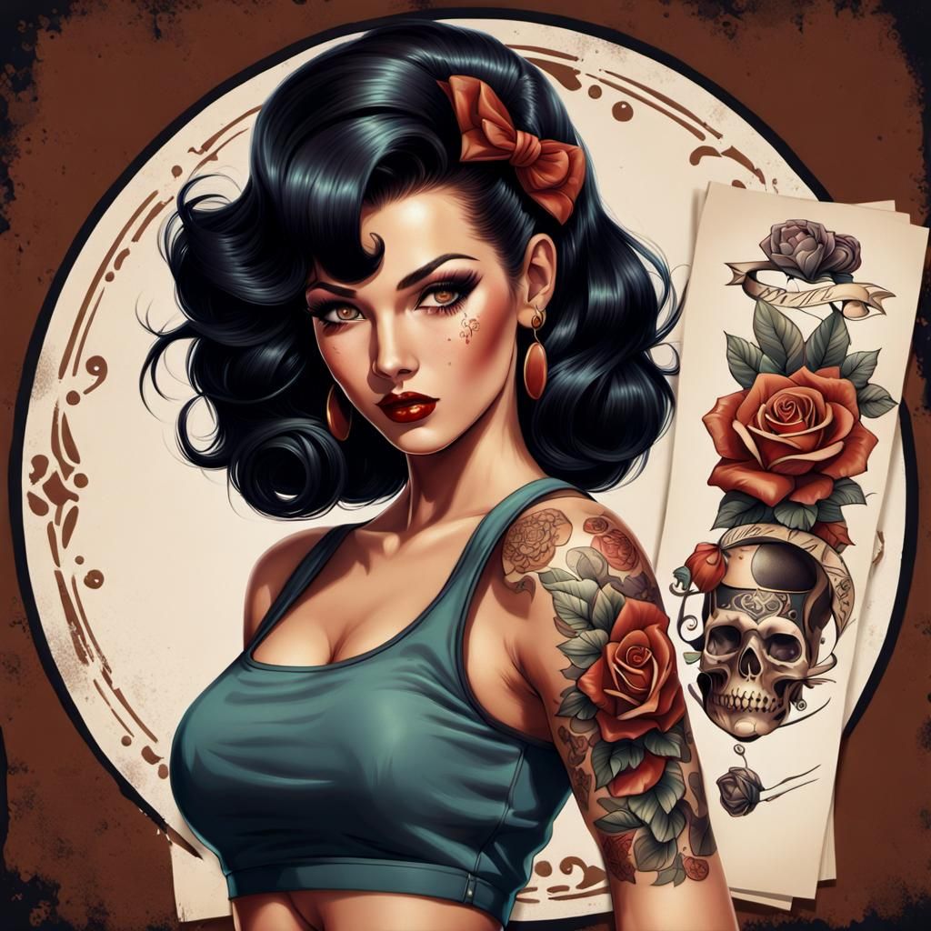 Pin up  by @Lellax94