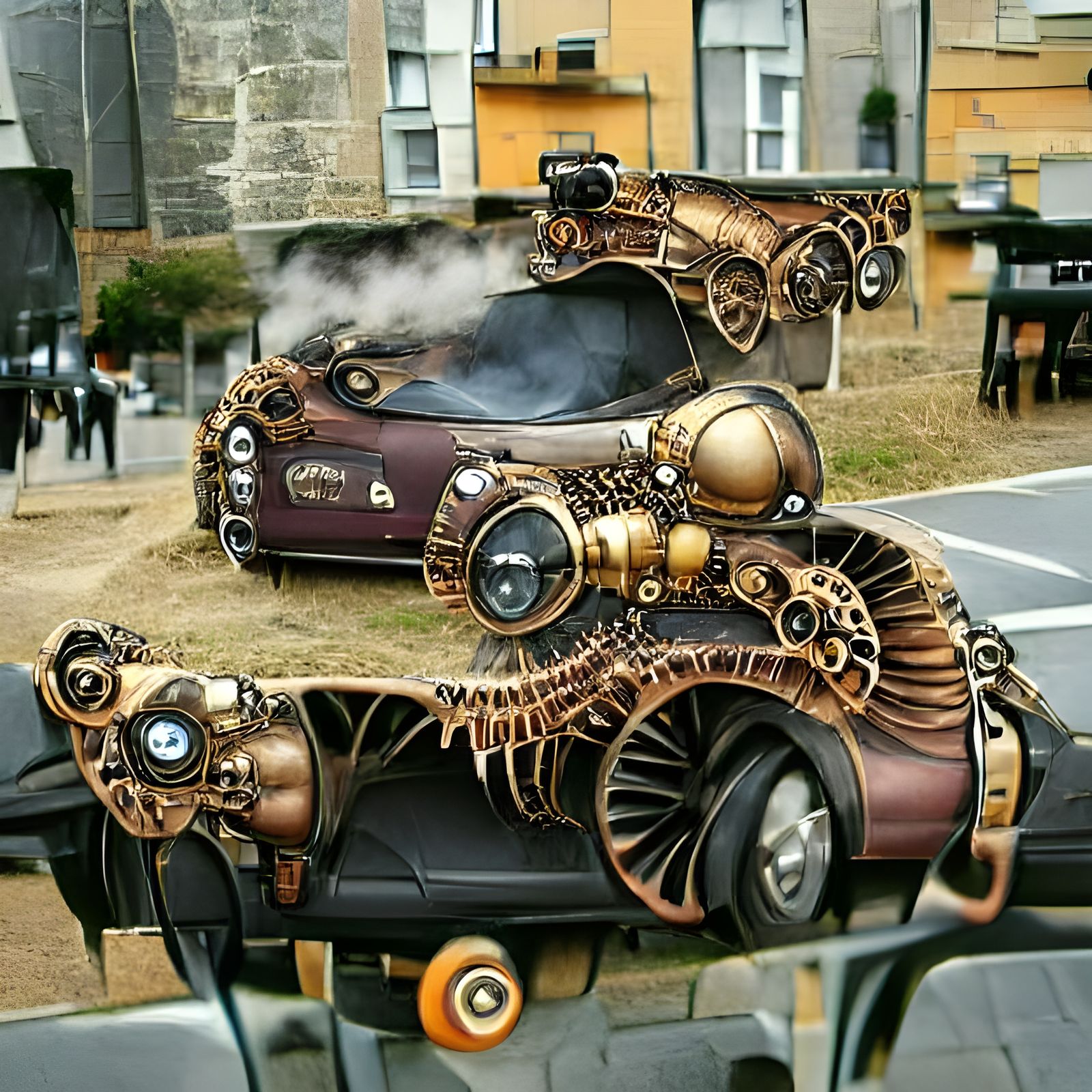 Steampunk Car