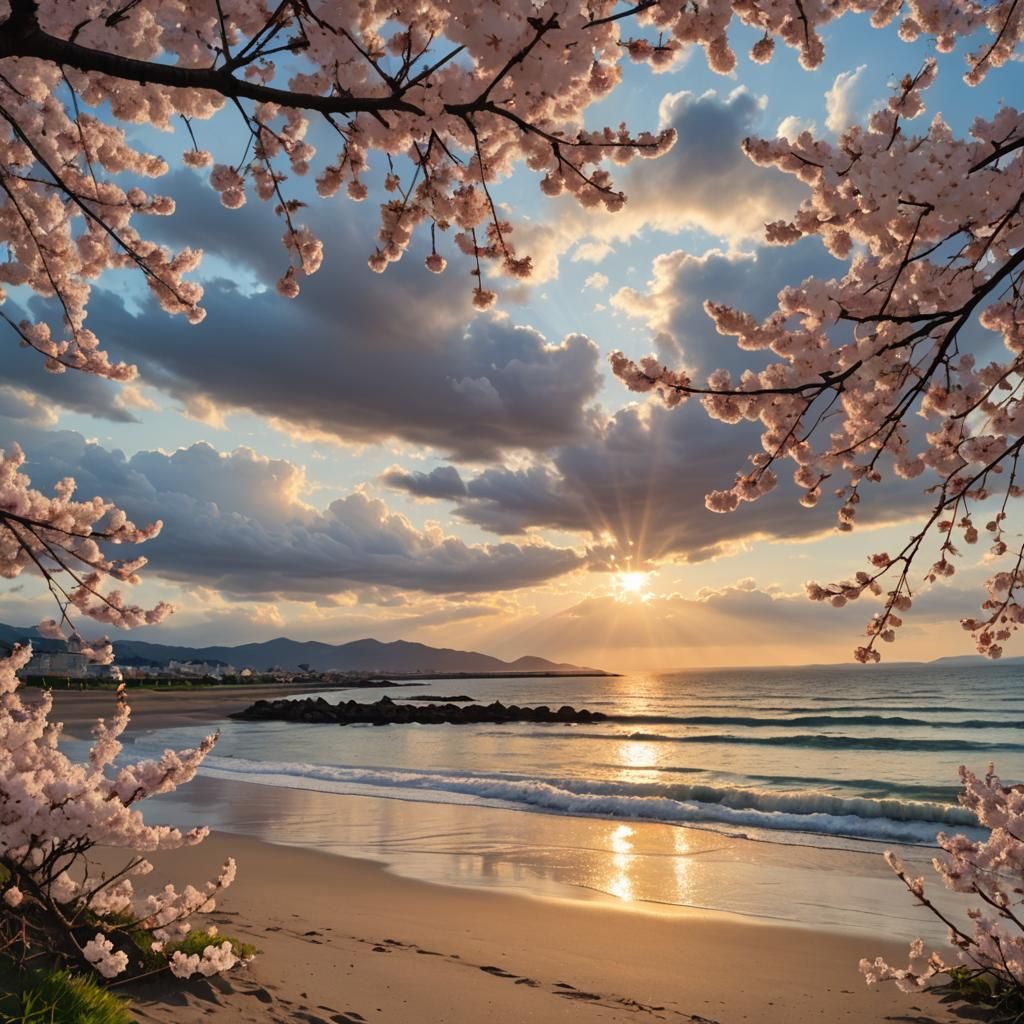 A japanese beach