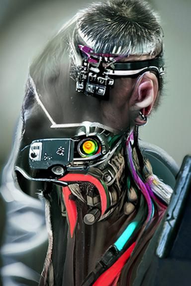 Cyborg cyberpunk