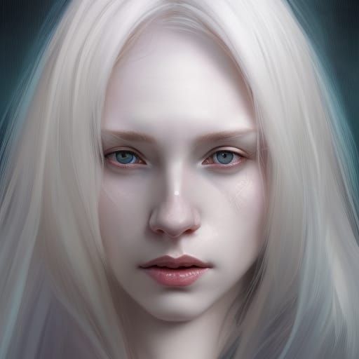 Albinism - AI Generated Artwork - NightCafe Creator