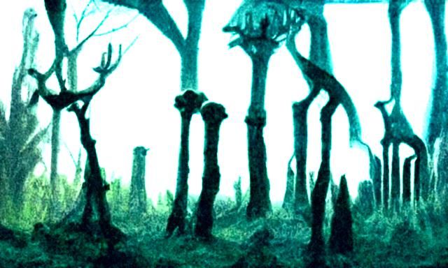 Forest on an Unknown Planet