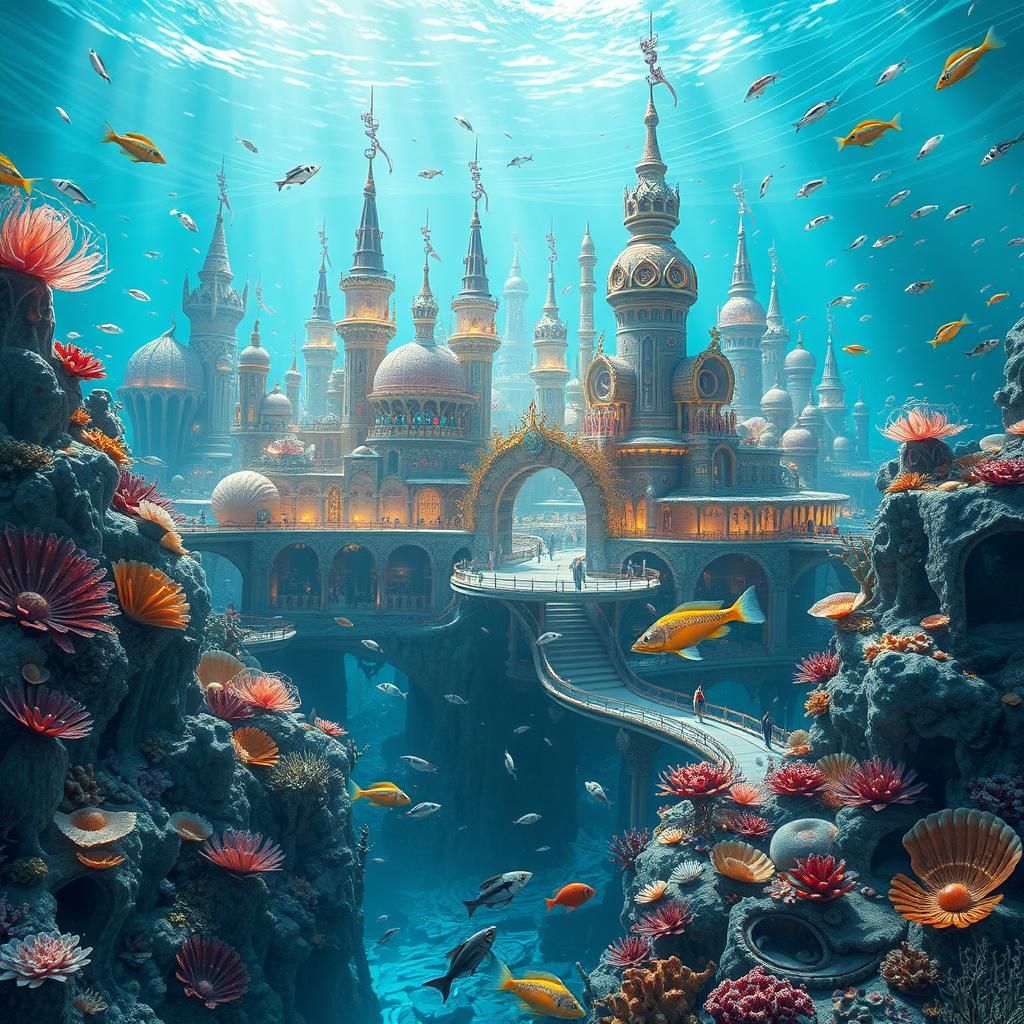 A magical underwater world  by @Hindy Kraminer