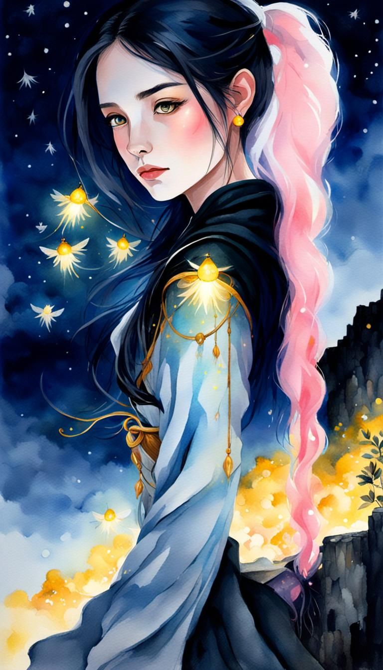 head and shoulders portrait, 8k resolution concept art portrait by Greg Rutkowski, Artgerm, WLOP, Alphonse Mucha dynamic lighting hyperdetai...