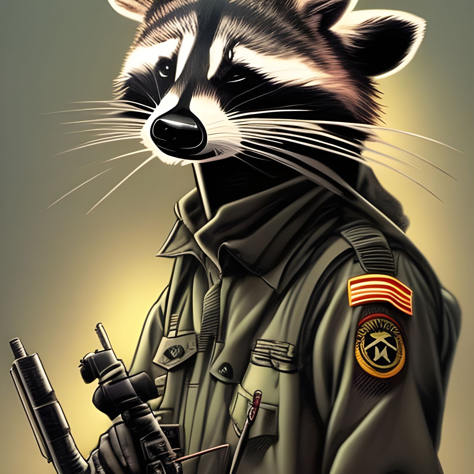 Trash Panda - AI Generated Artwork - NightCafe Creator