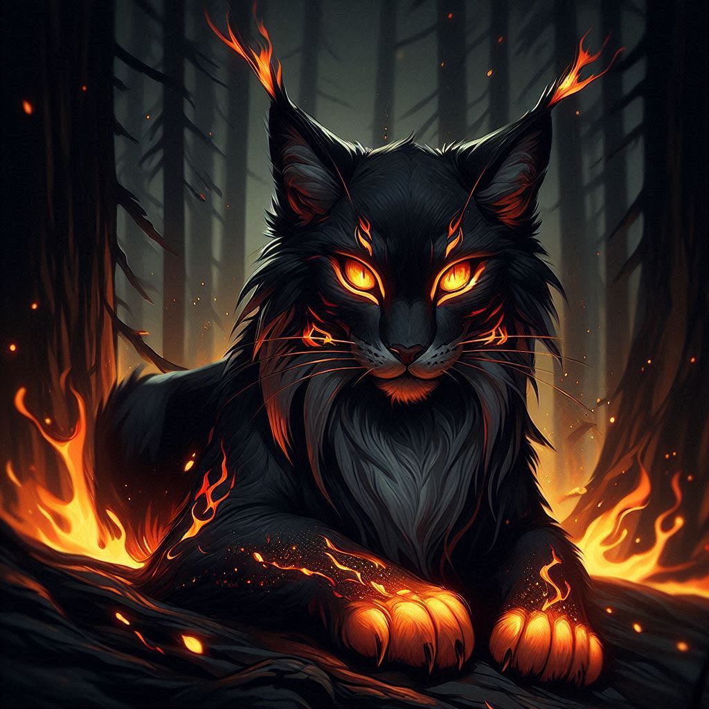Emberlynx, the Infernal Huntress
