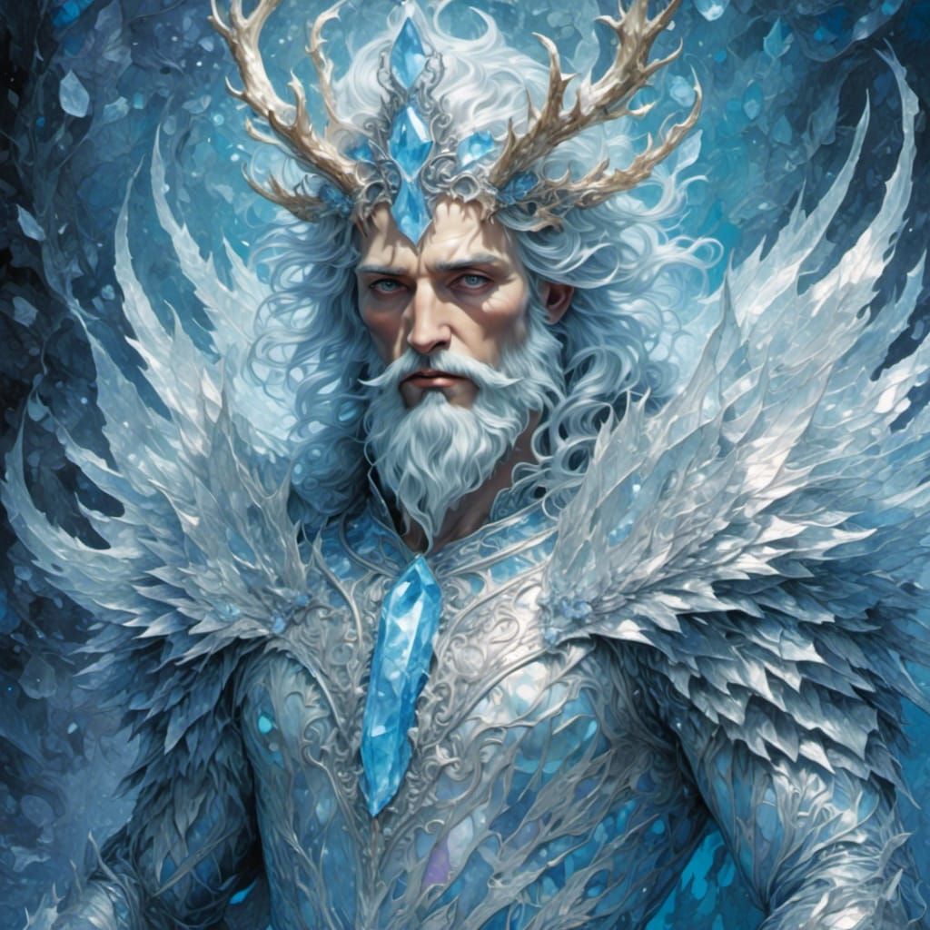 Frost King <lora:FoilMe:1.0> 