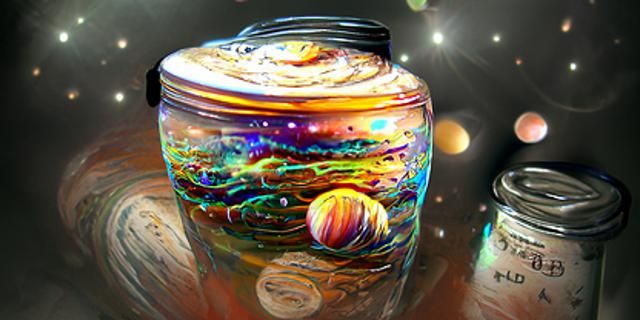 Jupiter trapped in a jar